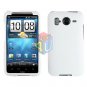 FOR HTC Inspire 4G Cover Hard Phone Case Rubberized White