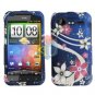 FOR HTC Incredible S Cover Hard Phone Case G-Flower