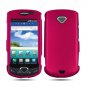 For Samsung Gem i100 Cover Hard Phone Case Rubberized Rose Pink