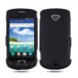 For Samsung Gem i100 Cover Hard Phone Case Black + Screen Protector