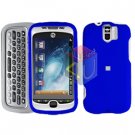 FOR HTC MyTouch 3G Slide Cover Hard Case Rubberized Blue