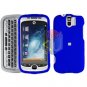 FOR HTC MyTouch 3G Slide Cover Hard Case Rubberized Blue