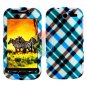 FOR HTC MyTouch 4G / Panache 4G Cover hard case Plaid