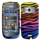 For Nokia C7-00 Cover Hard Case C-Zebra