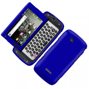 For Samsung Sidekick 4G T839 Cover Hard Phone Case Rubberized Blue