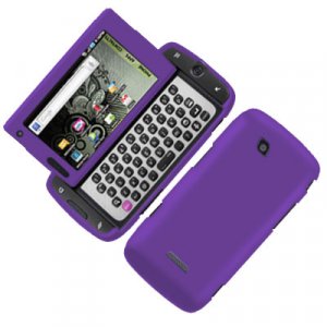 For Samsung Sidekick 4G T839 Cover Hard Phone Case Rubberized Purple