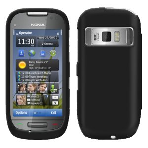 For Nokia Astound C7 Cover Hard Case Black