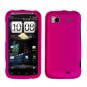 For HTC Sensation Cover Hard Case R-Pink + Screen Protector 2-in-1