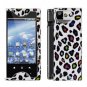For Kyocera Echo M9300 Cover Hard Case R-Leopard