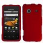 For Samsung Galaxy Prevail Cover Hard Case Rubberized Red