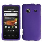 For Samsung Galaxy Prevail Cover Hard Case Rubberized Purple