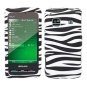 For Samsung Galaxy Prevail Cover Hard Case Zebra