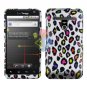 For LG Revolution VS910 Car Charger +Cover Hard Case R-Leopard 2-in-1