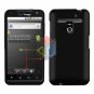 For LG Revolution VS910 Car Charger +Cover Hard Case Black 2-in-1