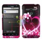 For LG Revolution VS910 Cover Hard Case Love + Screen Protector 2-in-1