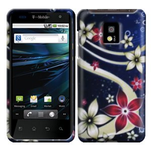 For LG Optimus 2x P990 Cover Hard Case G-Flower