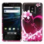 For LG Optimus 2x P990 Cover Hard Case Love +Screen 2-in-1