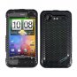 For HTC Incredible S Cover Hard Case Carbon Fiber + Screen Protector 2-in-1