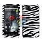 For Motorola Droid X2 Cover Hard Case Zebra