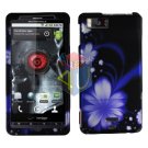 For Motorola Droid X2 Cover Hard Case B-Flower