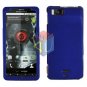For Motorola Milestone X Cover Hard Case Rubberized Red