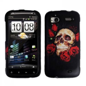 FOR HTC Sensation 4G Cover Hard Phone Case R-Skull