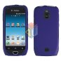 For Samsung Exhibit 4G Cover Hard Case Rubberized Purple +Screen Protector