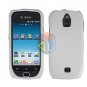 For Samsung Exhibit 4G Car Charger +Hard Case Rubberized White