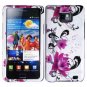 For Samsung Galaxy S II i9100 Cover Hard Case W-Flower