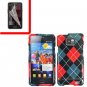 For Samsung Galaxy S II i9100 Cover Hard Case Agryle +Screen Protector