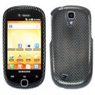 For Samsung Gravity Smart / Galaxy Q SGH-T589 Cover Hard Case Carbon Fiber