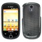 For Samsung Gravity Smart / Galaxy Q SGH-T589 Cover Hard Case Carbon Fiber