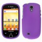 For Samsung Gravity Smart Car Charger +Hard Case Purple