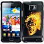 For Samsung Galaxy S II i9100 Car Charger +Hard Case F-Skull