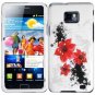 For Samsung Galaxy S II i9100 Car Charger +Hard Case R-Lily