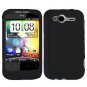 For HTC Wildfire S Cover Hard Case Black