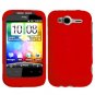 For HTC Wildfire S Cover Hard Case Red