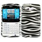 For HTC Status / ChaCha Cover Hard Case Zebra