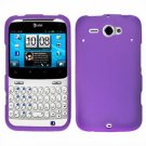 For HTC Status / ChaCha Cover Hard Case Purple