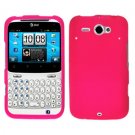 For HTC Status / ChaCha Cover Hard Case Hot Pink