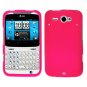 For HTC Status / ChaCha Cover Hard Case Hot Pink
