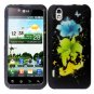 For LG Marquee LS855/ Optimus Black P970 Car Charger +Cover Hard Case T-Flower  2-in-1