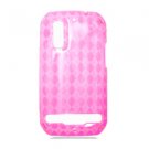 For Motorola Photon 4G MB855 Cover TPU Case D-Clear Pink