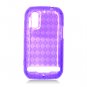For Motorola Photon 4G/ Electrify MB855 Cover TPU Case D-Clear Purple