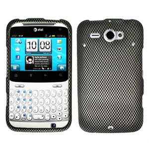 For HTC Status / ChaCha Cover Hard Case Carbon fiber