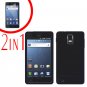 For Samsung Galaxy S Infuse 4G Cover Hard Case Black +Screen Protector