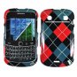 For BlackBerry Bold 9900 4G Cover Hard Case Argyle