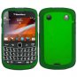 For BlackBerry Bold 9930 9900 4G Car Charger + Cover Hard Case Green