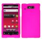 For Motorola Triumph WX435 Cover Hard Case Hot Pink