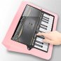 For Apple ipad 2 Cover Leather Case w/ Kick Stand Pink